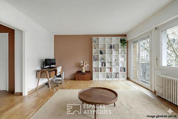 Appartement traversant et lumineux aux portes de Lille