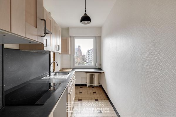 Appartement traversant et lumineux aux portes de Lille