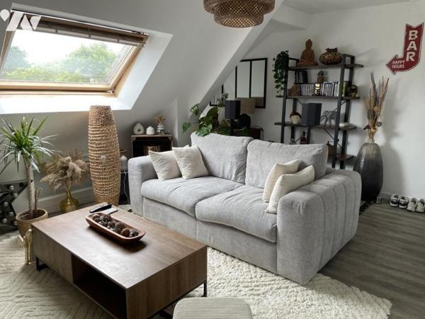 A VENDRE 56 VANNES OUEST T2 BIS + GARAGE DERNIER ETAGE - LOUE