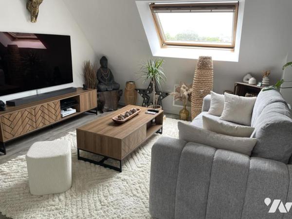 A VENDRE 56 VANNES OUEST T2 BIS + GARAGE DERNIER ETAGE - LOUE