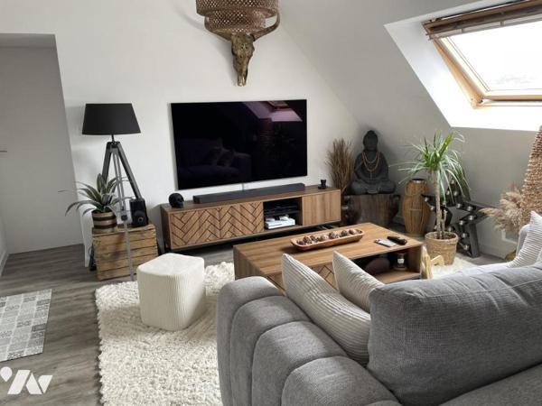 A VENDRE 56 VANNES OUEST T2 BIS + GARAGE DERNIER ETAGE - LOUE