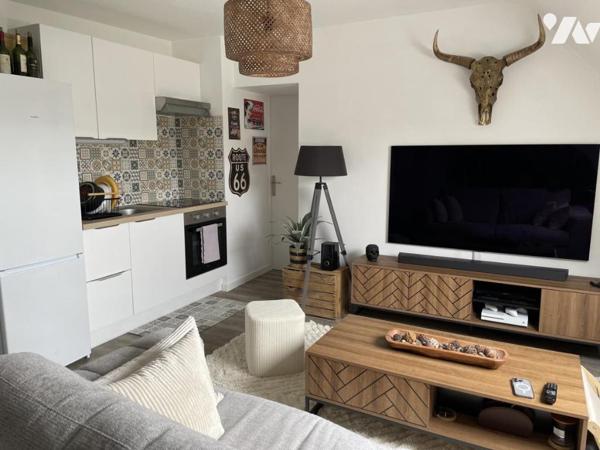 A VENDRE 56 VANNES OUEST T2 BIS + GARAGE DERNIER ETAGE - LOUE