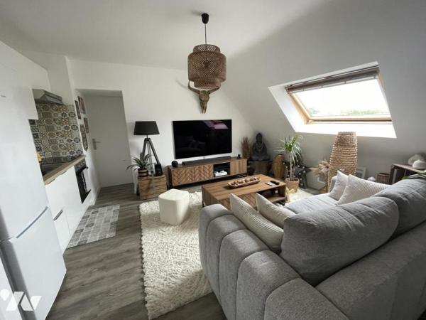 A VENDRE 56 VANNES OUEST T2 BIS + GARAGE DERNIER ETAGE - LOUE
