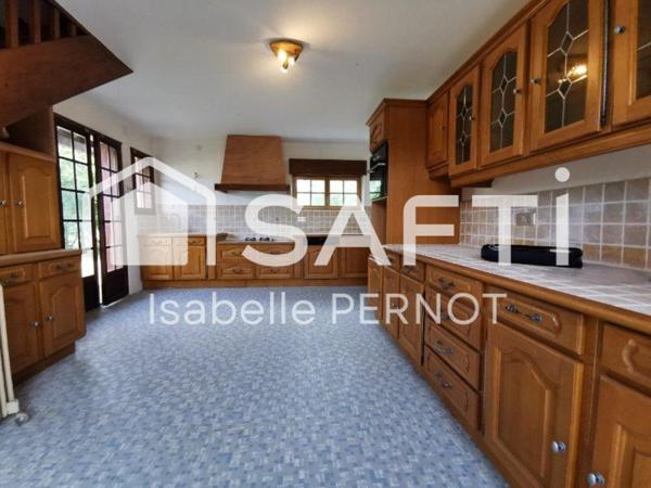 Pavillon 1973, 4Pcs, 118m² hab env, à CHAMPLOST 89