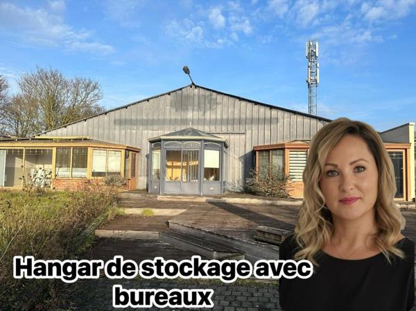 HANGAR DE STOCKAGE AVEC BUREAUX ET PARKING