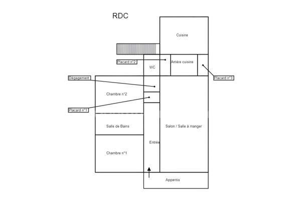 Maison à vendre 4 pièces LA TREMBLADE (17)