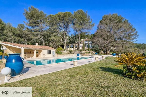 Rognes – Villa 240 m² – Terrain 5 000 m² – Piscine – Pool house