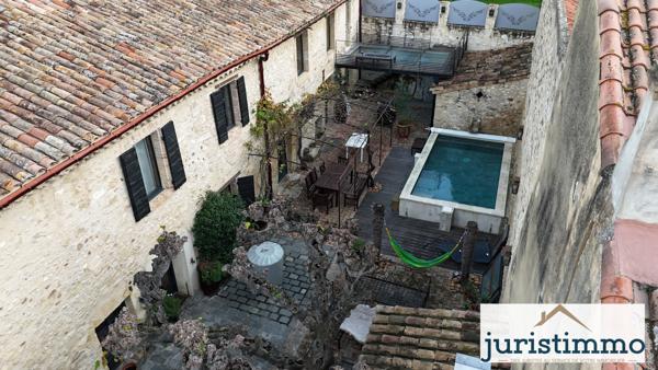 Roquemaure (30150) Maison de village de charme 196m2 - Roquemaure 30150