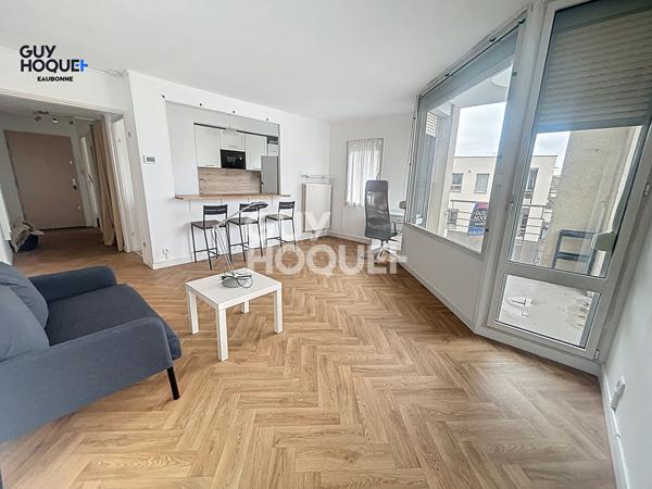 Centre-ville EAUBONNE - Appartement 2 pièces 46.74 m2 + cave + parking - meublé