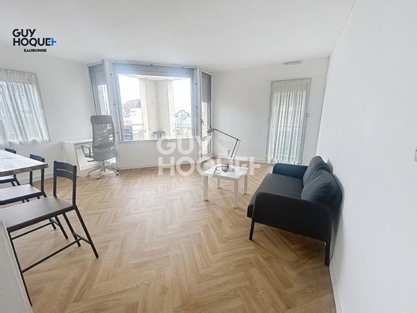 Centre-ville EAUBONNE - Appartement 2 pièces 46.74 m2 + cave + parking - meublé