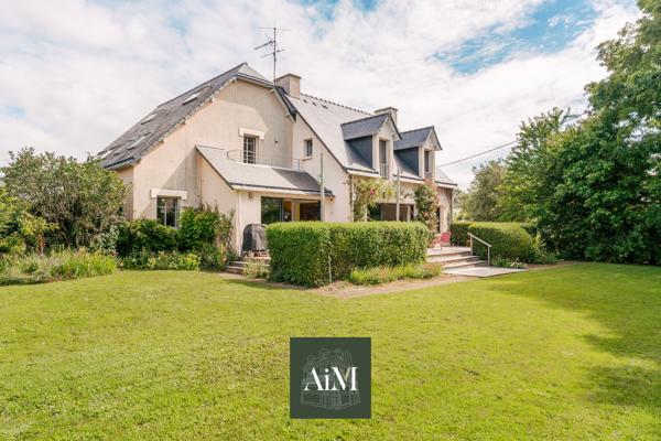 Belle maison familiale dans un écrin de verdure à Arradon – à pied de la plage
