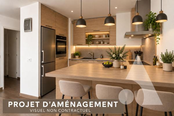 Appartement 3 pièces 61.64 m2