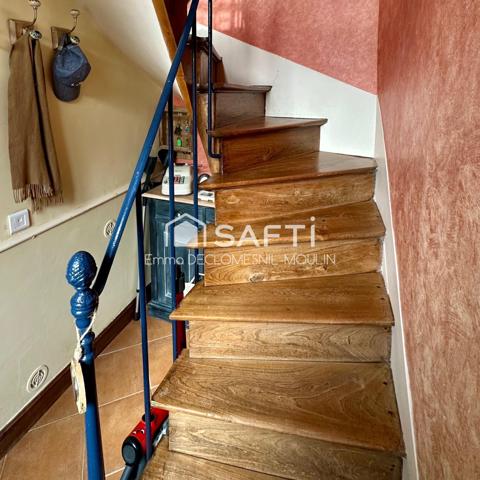 Maison de ville avec jardin et garage