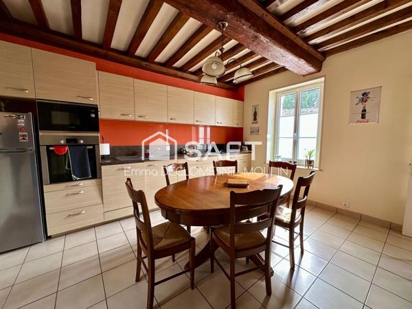 Maison de ville avec jardin et garage