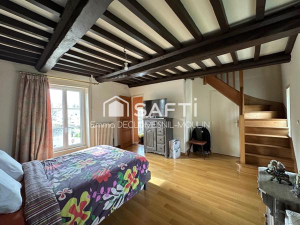 Maison de ville avec jardin et garage