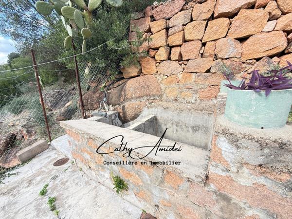 PORTO - OTA (Corse) A vendre maison en pierre, vue mer et tour de Porto, emplacement unique