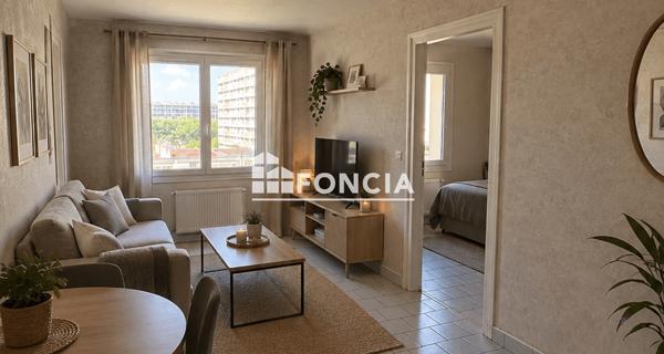 Location Appartement 2 pièces 46.79 m² - Roanne 42300