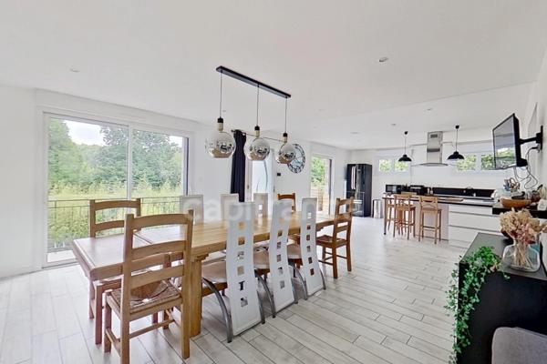 Dpt Côtes-d'Armor (22) - À vendre Saint-Agathon – Maison T6 rénovée 4 chambres 156,87 m² dont studio indépendant 31,36 m² – Terrain 1343 m² – DPE C – 5 min Guingamp