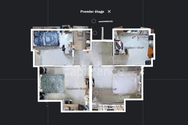 Dpt Côtes-d'Armor (22) - À vendre Saint-Agathon – Maison T6 rénovée 4 chambres 156,87 m² dont studio indépendant 31,36 m² – Terrain 1343 m² – DPE C – 5 min Guingamp