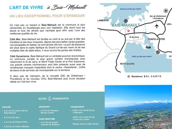 Appartement T4 neuf – 81,91 m² – 352 000 € BAIE MAHAULT (971)