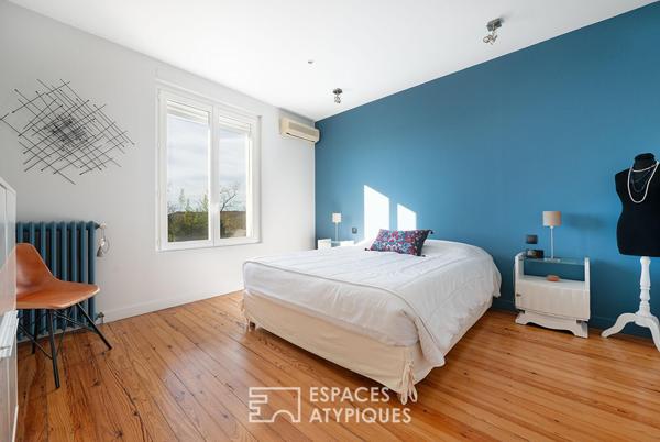 Élégance et lumière pour cette albigeoise rénovée avec vue sur le Tarn