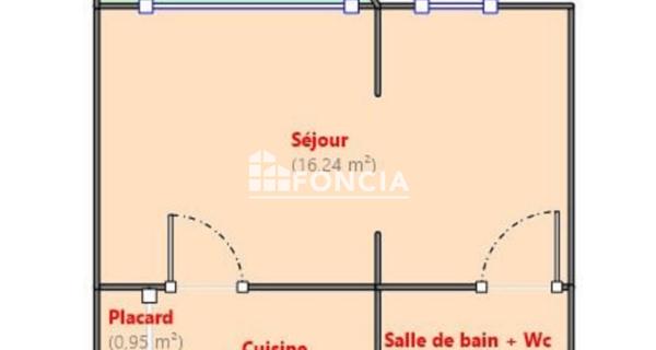 À vendre Appartement 2 pièces 25 m² - Vallauris 06220