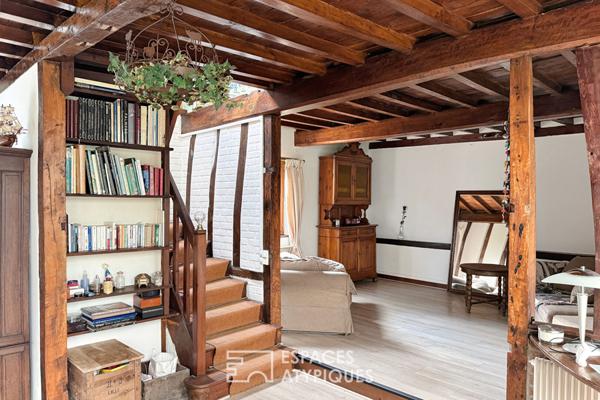 Ensemble de charme avec maison d’invités et jardin bucolique dans la région amiénoise