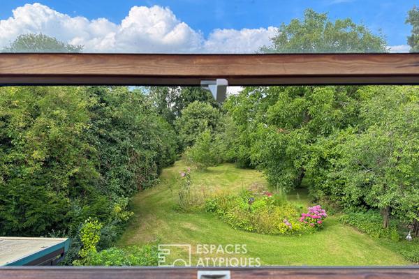 Ensemble de charme avec maison d’invités et jardin bucolique dans la région amiénoise