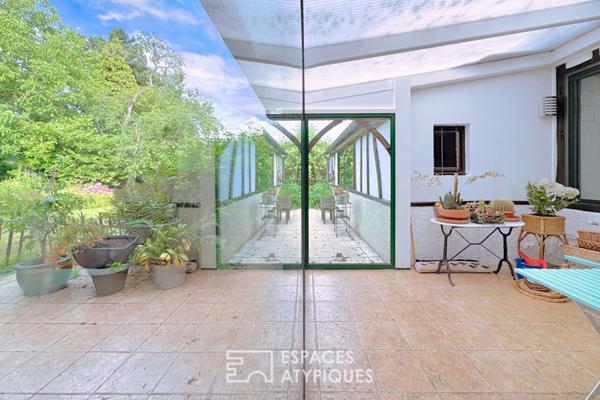 Ensemble de charme avec maison d’invités et jardin bucolique dans la région amiénoise