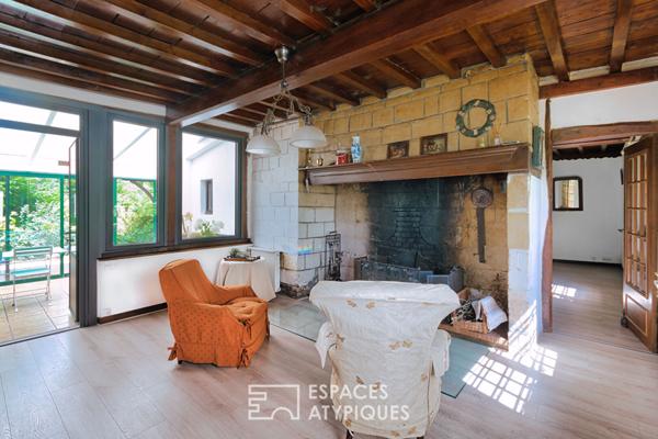 Ensemble de charme avec maison d’invités et jardin bucolique dans la région amiénoise