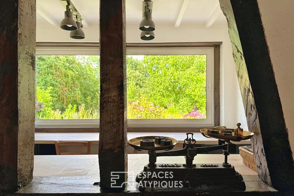 Ensemble de charme avec maison d’invités et jardin bucolique dans la région amiénoise