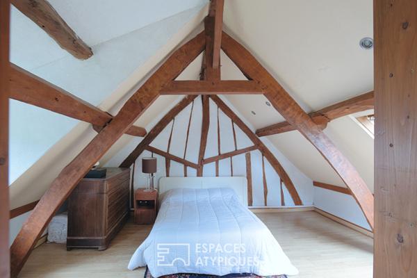 Ensemble de charme avec maison d’invités et jardin bucolique dans la région amiénoise