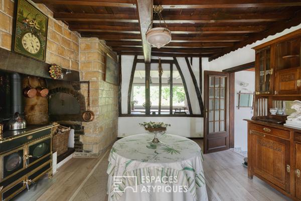 Ensemble de charme avec maison d’invités et jardin bucolique dans la région amiénoise