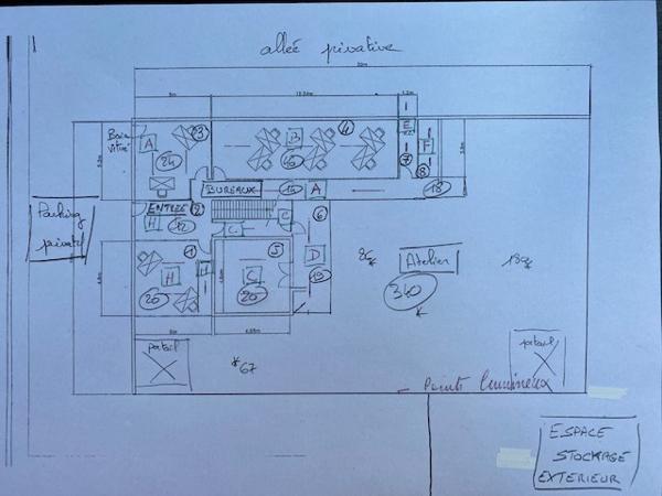 NOUVELLE OPPORTUNITE : A LOUER Local d'activité Saint Herblain 540 m²