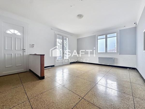 Maison 2 appartements avec jardin