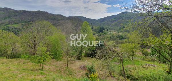 Terrain constructible de 1270m² à Antraigues sur Volane