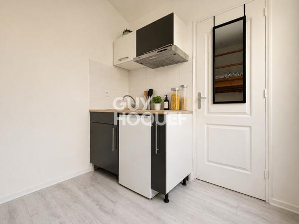 Appartement T1 avec mezzanine à vendre à Reims, quartier Cernay, avec terrasse