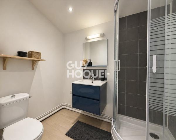 Appartement T1 avec mezzanine à vendre à Reims, quartier Cernay, avec terrasse