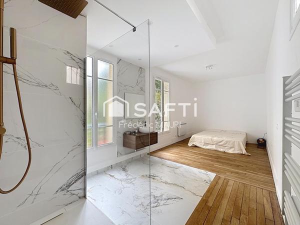 Le confort de deux chambres avec salle d’eau.