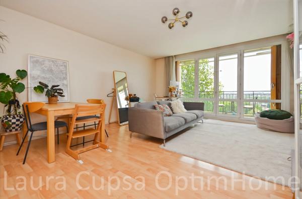 ANTONY CENTRE 8 MIN RER - 4P 91 M² - ASCENSEUR - 2 BALCONS - CAVE ET BOX