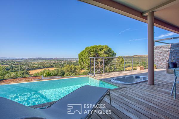 Unique, appartement avec terrasse panoramique