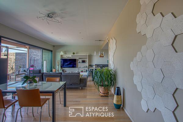 Unique, appartement avec terrasse panoramique