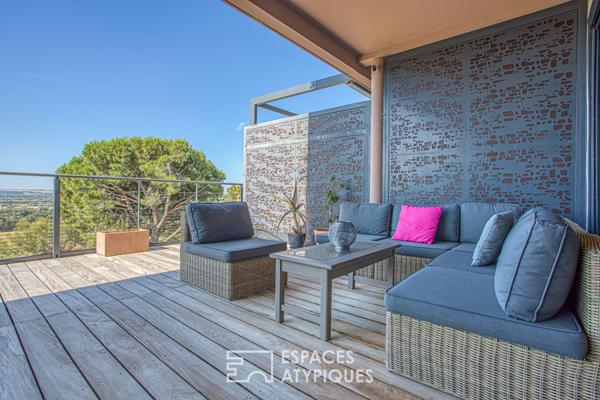 Unique, appartement avec terrasse panoramique