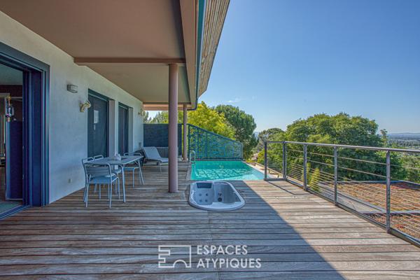 Unique, appartement avec terrasse panoramique