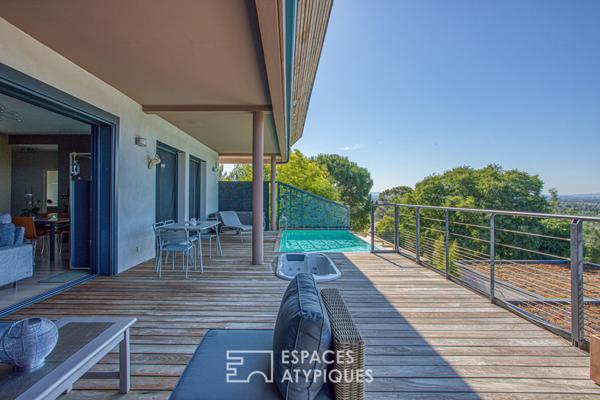 Unique, appartement avec terrasse panoramique