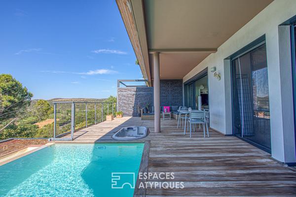 Unique, appartement avec terrasse panoramique