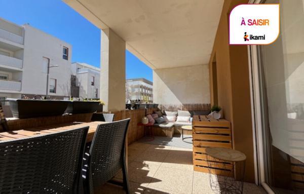 Charmant  T2 avec terrasse et parking à Frontignan