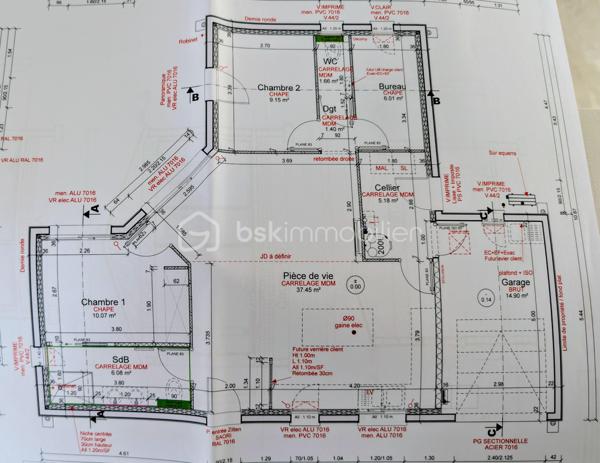Maison traditionnelle de 77 m²