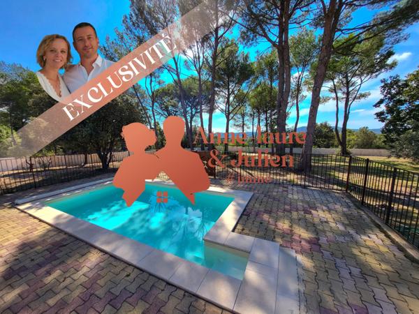 Mérindol (84360) Maison 5 chambres sur un terrain de 6000m² et un trés bel environnement.