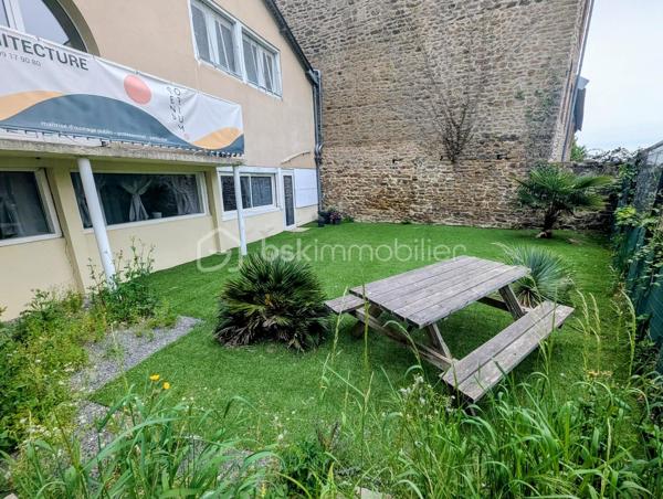 Exclusivité - BSK Immobilier - Au cœur de FOUGERES 35300, dans un environnement commerçant dynamique et recherché, découvrez cet immeuble de rapport alliant emplacement de premier lieu et potentiel patrimonial. 

Ce bien composé de 2 cellules commerciales et 2 appartements comprend : 

Au RDC : une cellule commerciale de 65m² avec vitrine avec une entrée, un espace bureau/ accueil vitrine, une salle de réunion, une kitchenette, WC un bureau avec accès extérieur partagé
Chauffage électrique, actuellement loué 

Une deuxième cellule commerciale de 130m² avec un bureau avec vitrine, un open space/grand bureau, un palier reception avec WC, 2 bureaux
Au sous sol, un espace partagé avec kitchenette, une grande salle de réunion avec accès extérieur partagé 
Chauffage électrique, actuellement loué 

Au 1er étage : 1 appartement de 75m² avec une pièce de vie agréable et lumineuse, une cuisine aménagée et équipée, 2 chambres, salle d'eau et WC
Double vitrage chauffage gaz de ville, actuellement louée

Au 2ème étage : 1 appartement de 76,5 m² avec une pièce de vie spacieuse, cuisine séparée aménagée et équipée, 2 chambres, salle d'eau avec WC
Double vitrage chauffage gaz de ville, actuellement louée

Ensemble du bâtiment entretenu avec accès commun pour les appartements (équipés d'interphones), belle cour extérieur exposée SUD, caves

Idéal investisseur avec un ensemble clés en main pour un revenu total de 2700€ TTC.

Les plus : clés en main, investissement, emplacement, pas de travaux, ...